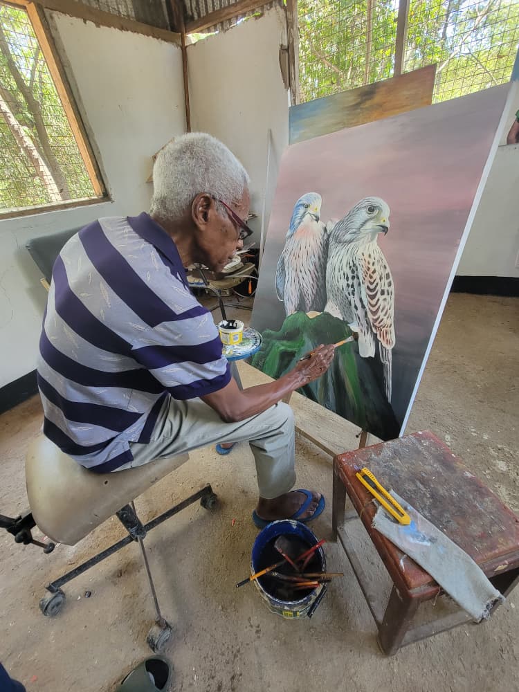 A lifetime of drawing: the story of John Temba